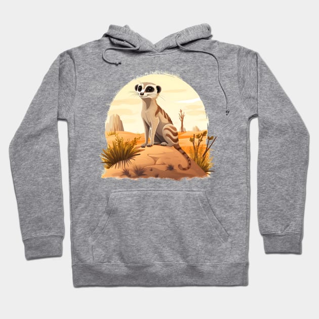 Meerkat Hoodie by zooleisurelife